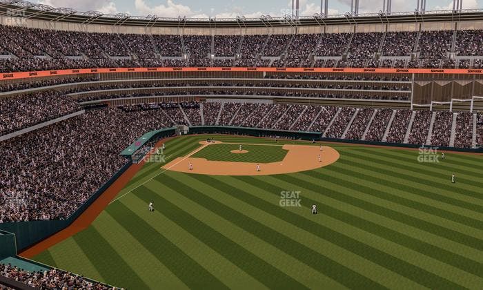 Progressive Field - Section 406 Seat View