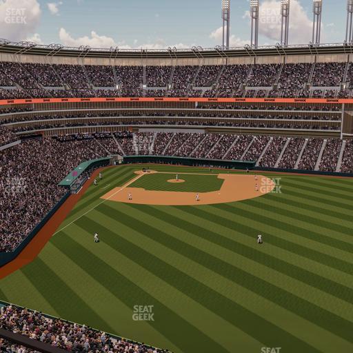 Progressive Field - Section 407 Seat View