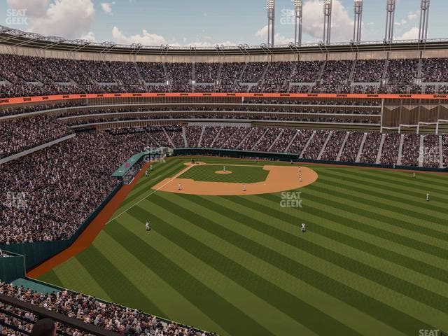 Progressive Field - Section 407 Seat View