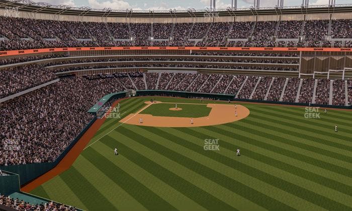 Progressive Field - Section 407 Seat View