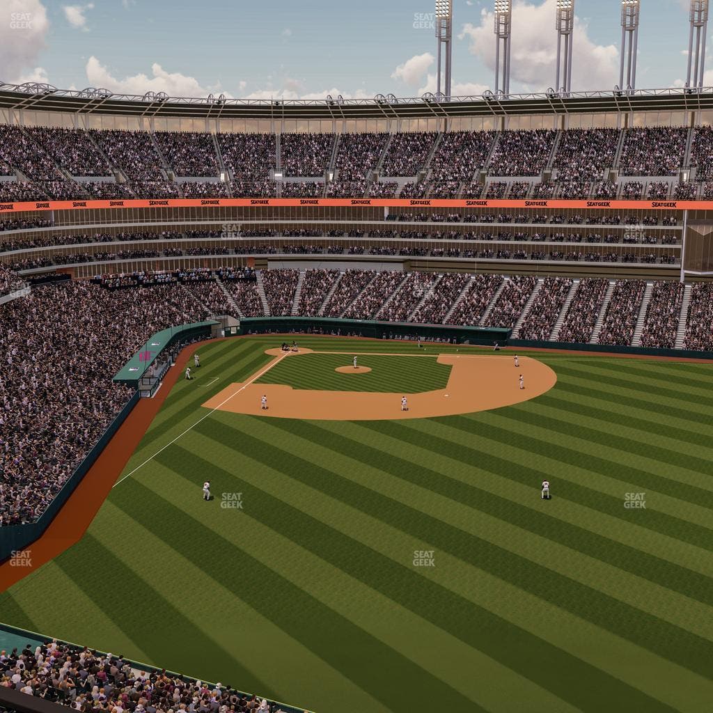 Progressive Field - Section 408 Seat View