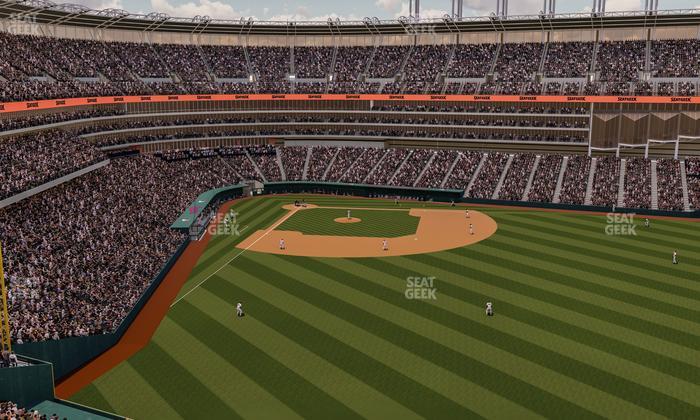 Progressive Field - Section 408 Seat View