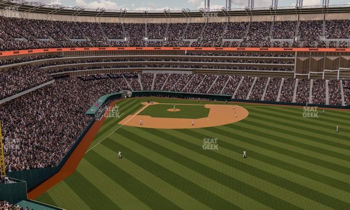 Progressive Field - Section 408 Seat View