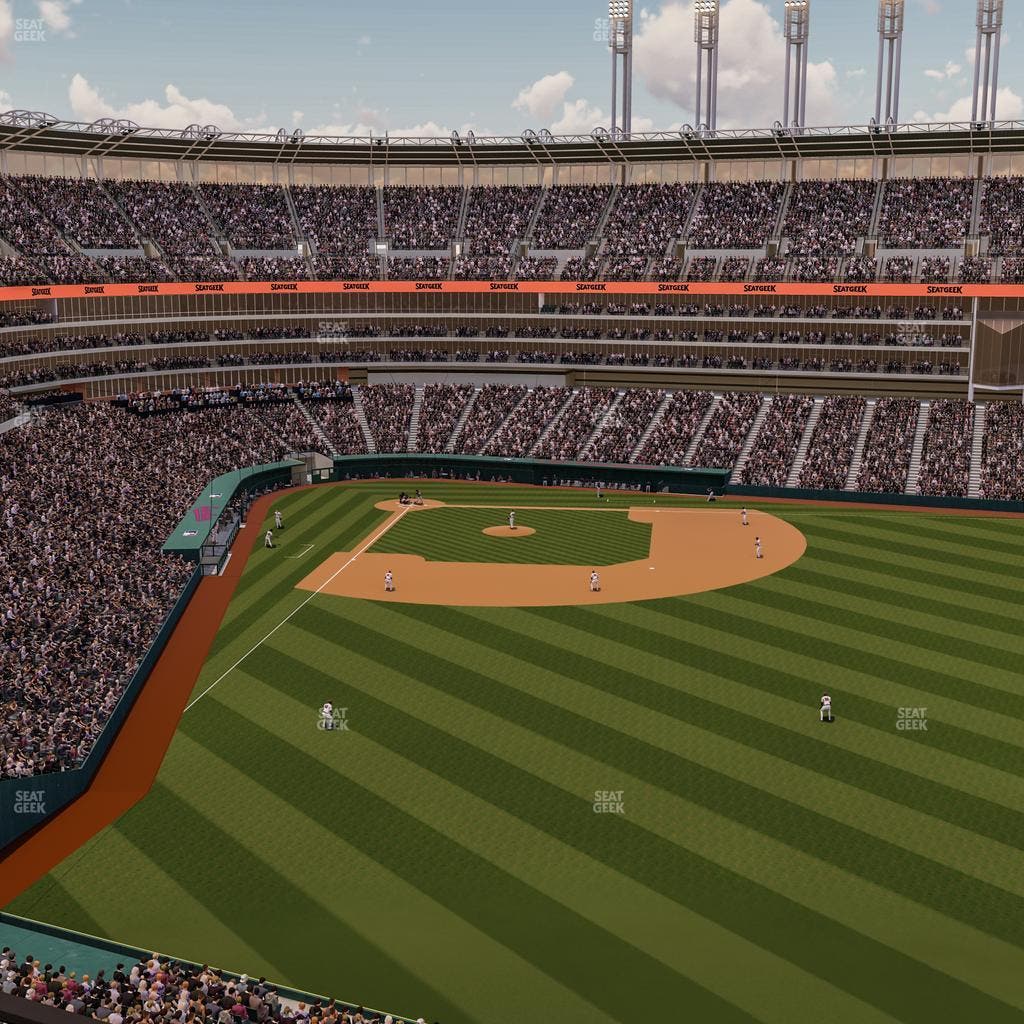 Progressive Field - Section 409 Seat View