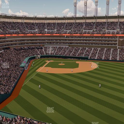 Progressive Field - Section 409 Seat View