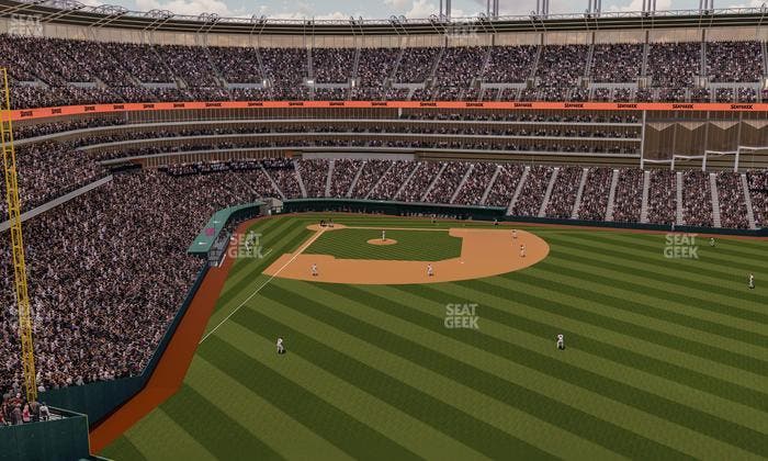 Progressive Field - Section 409 Seat View