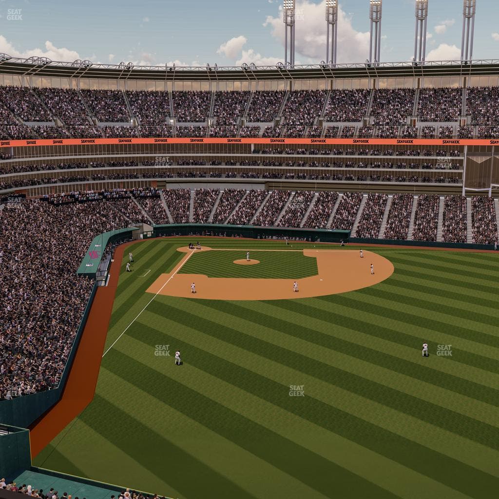 Progressive Field - Section 410 Seat View