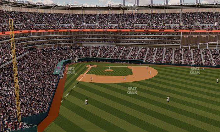 Progressive Field - Section 410 Seat View