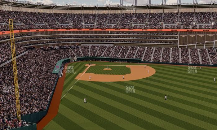 Progressive Field - Section 410 Seat View