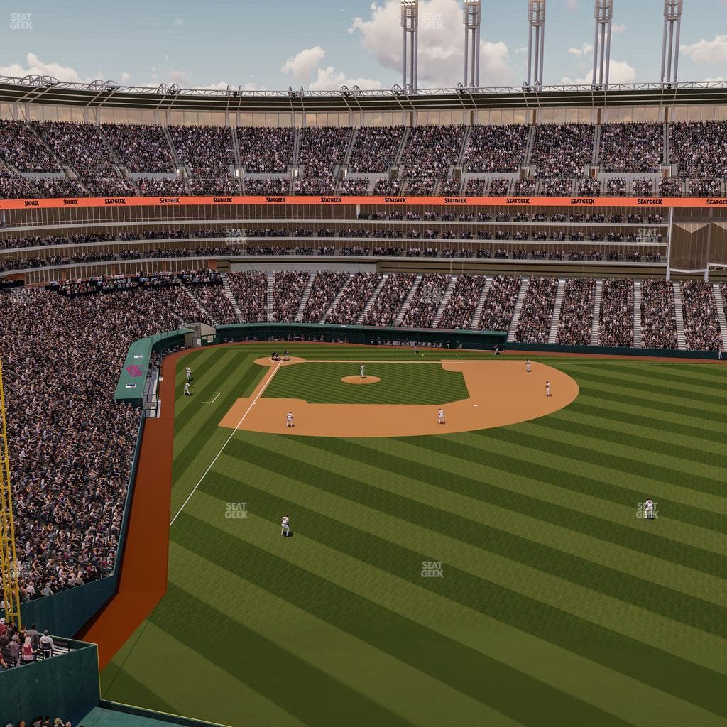 Progressive Field - Section 411 Seat View