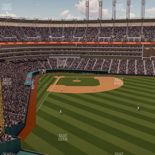 Progressive Field - Section 411 Seat View