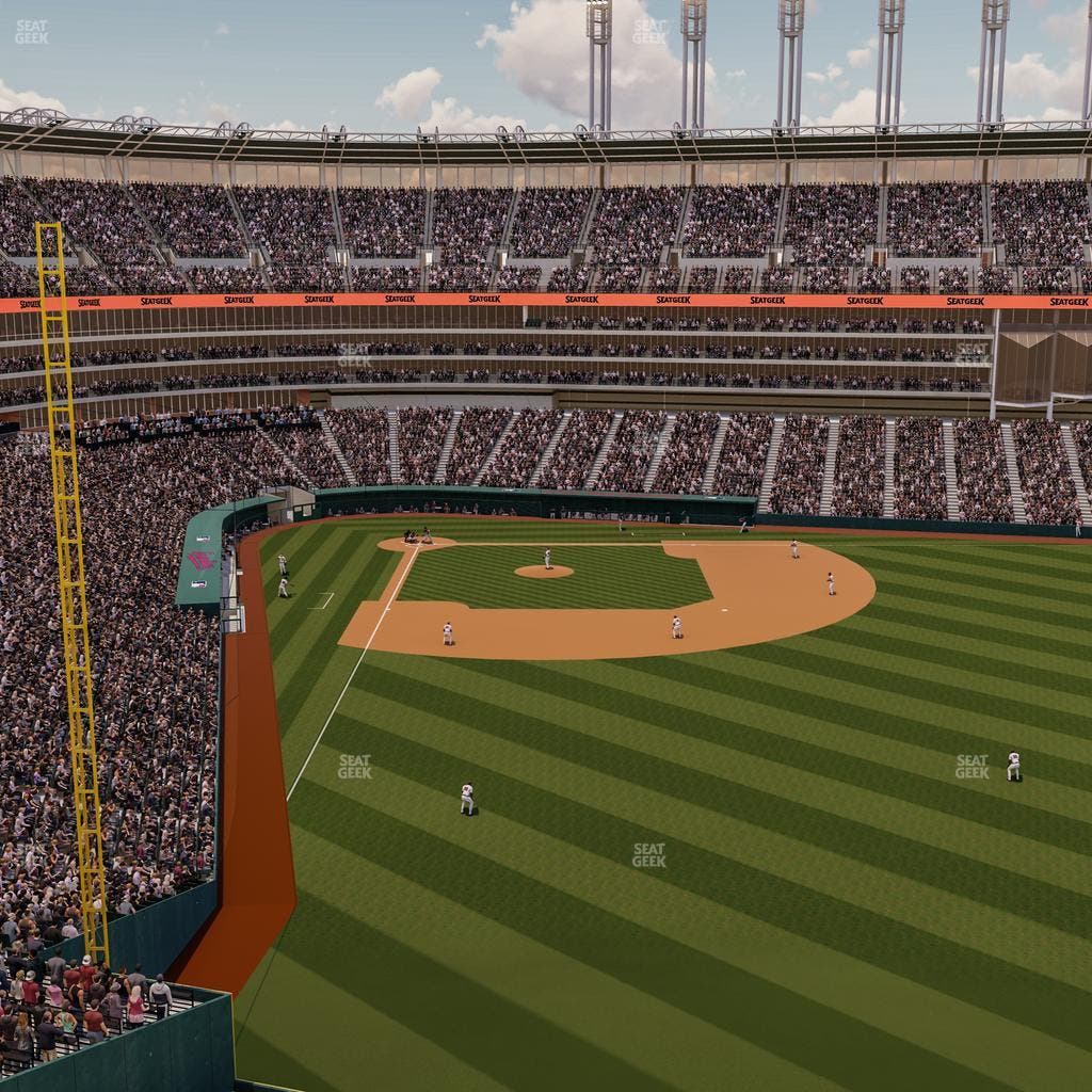 Progressive Field - Section 412 Seat View