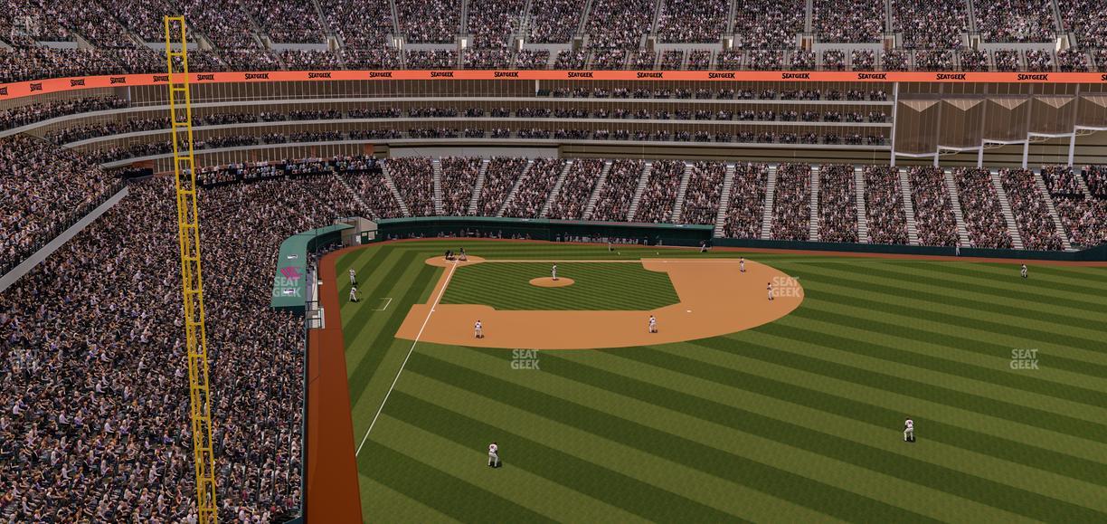 Progressive Field - Section 412 Seat View