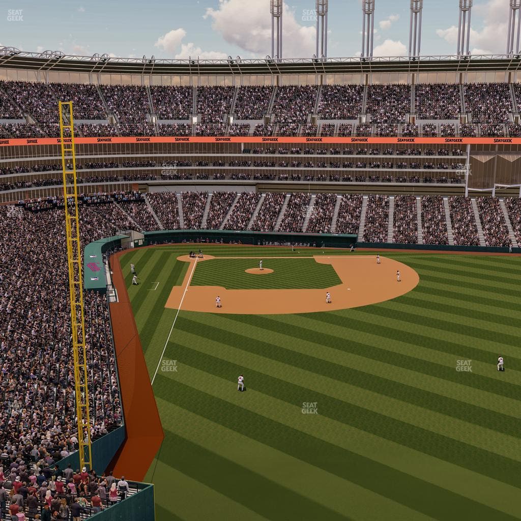Progressive Field - Section 413 Seat View