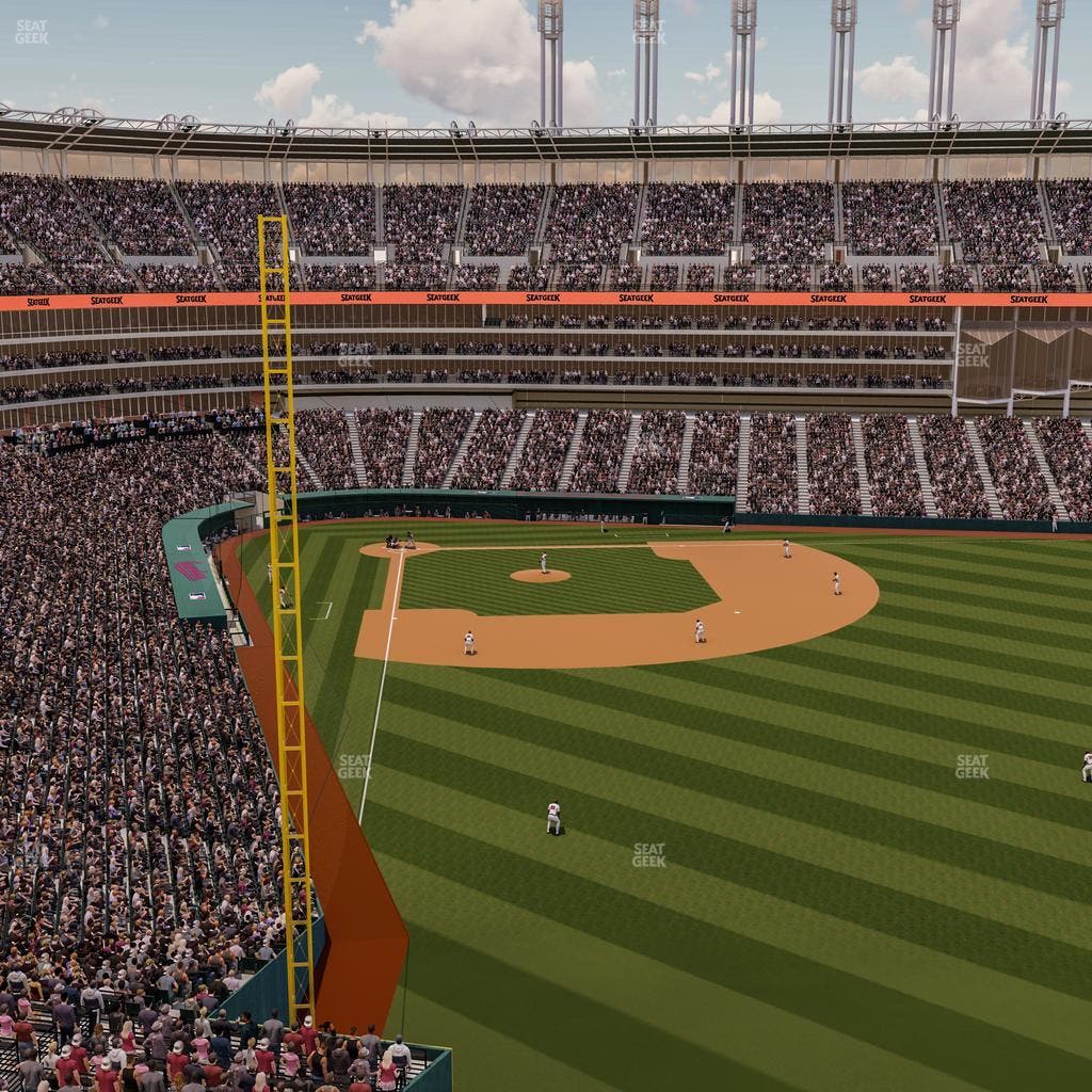Progressive Field - Section 414 Seat View
