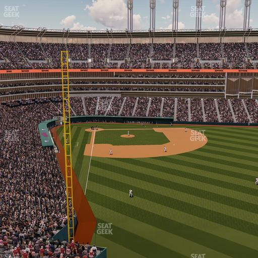 Progressive Field - Section 414 Seat View