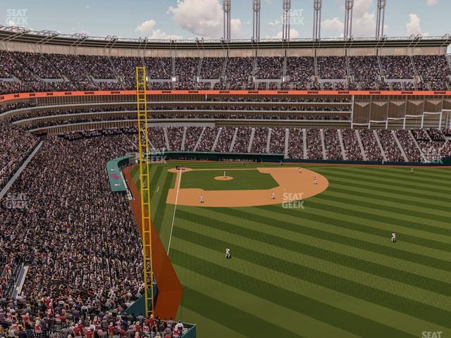 Progressive Field - Section 414 Seat View