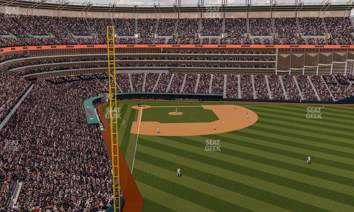 Progressive Field - Section 414 Seat View