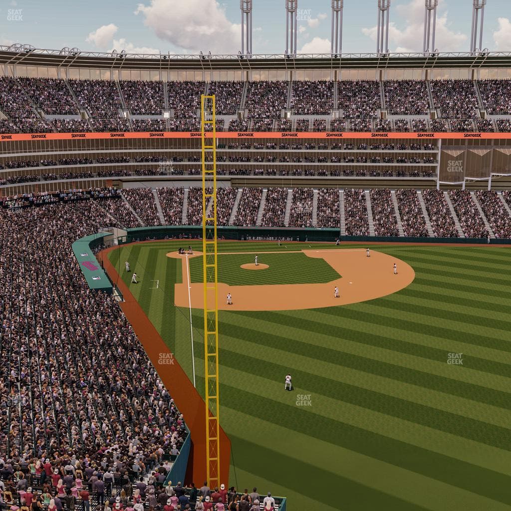 Progressive Field - Section 415 Seat View