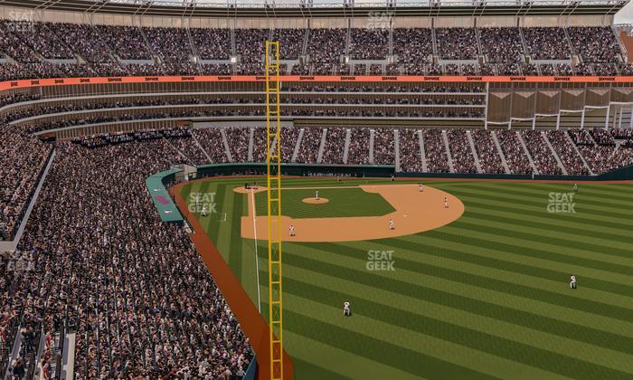 Progressive Field - Section 415 Seat View