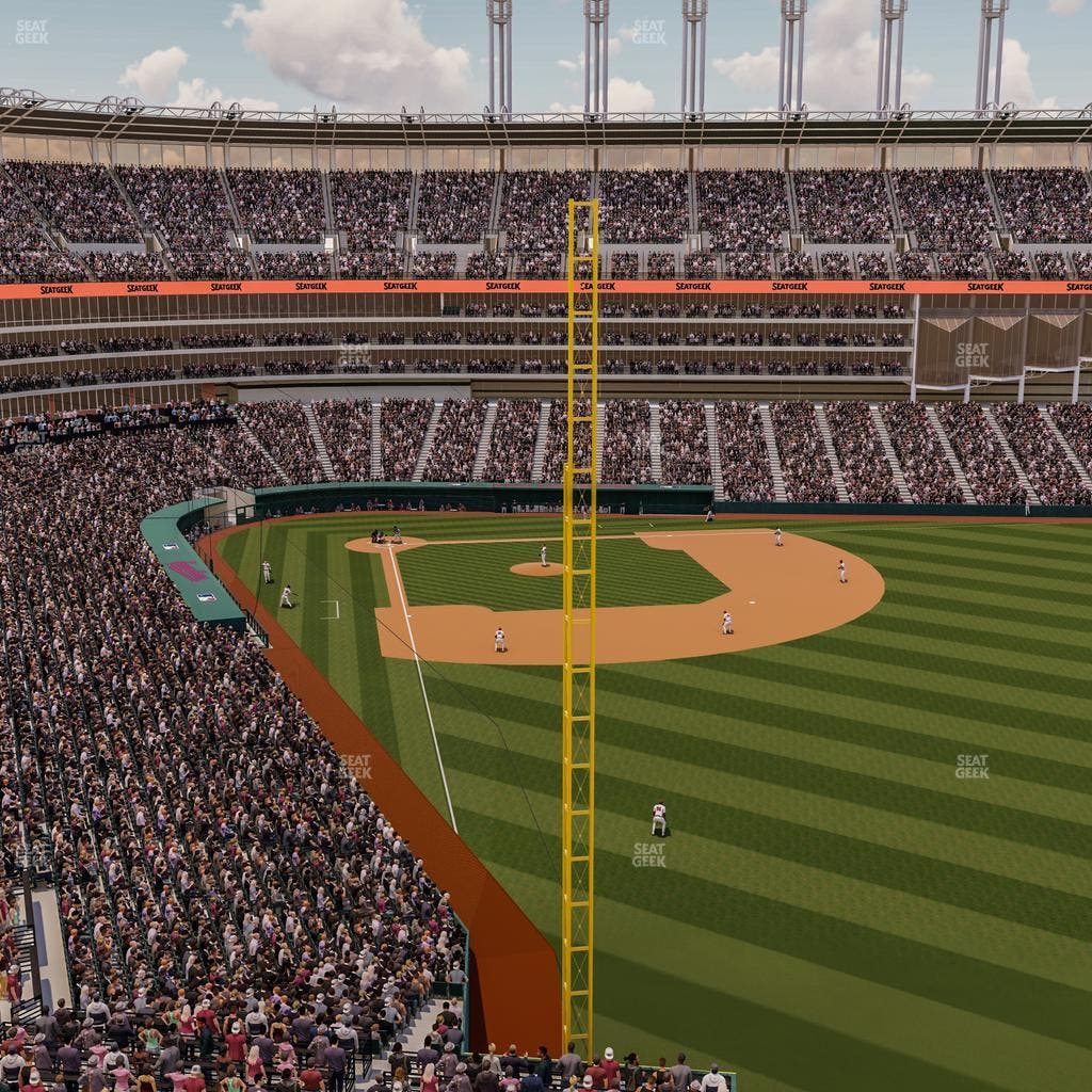 Progressive Field - Section 416 Seat View