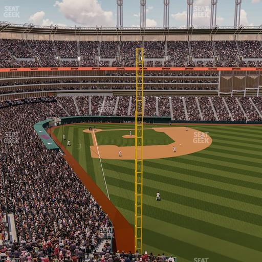 Progressive Field - Section 416 Seat View