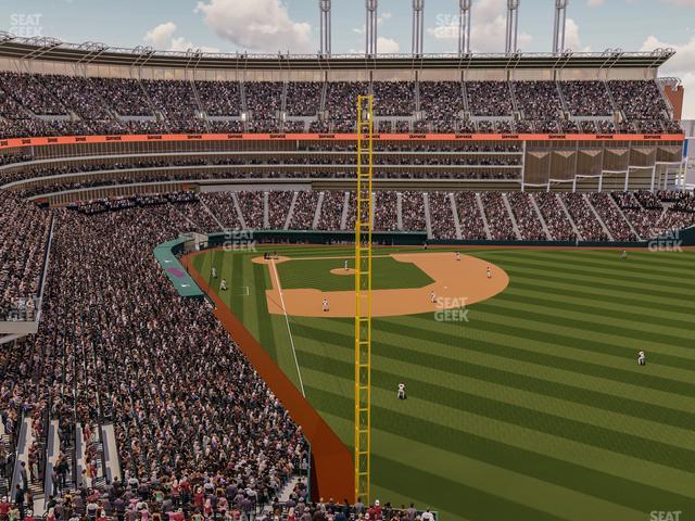 Progressive Field - Section 416 Seat View