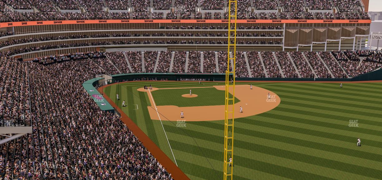 Progressive Field - Section 417 Seat View