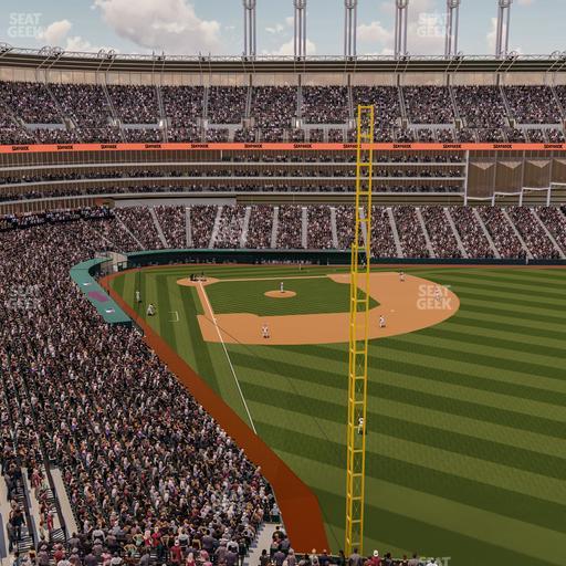 Progressive Field - Section 417 Seat View