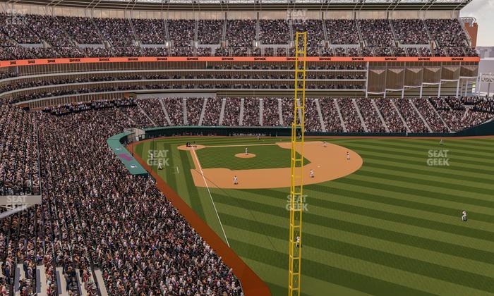 Progressive Field - Section 417 Seat View