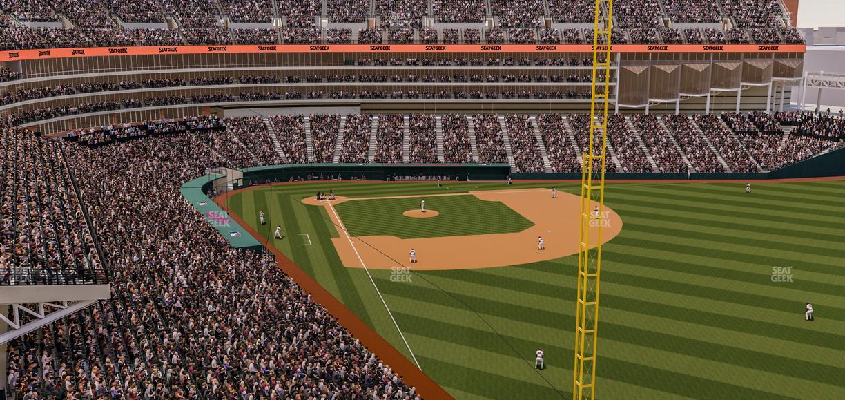 Progressive Field - Section 418 Seat View