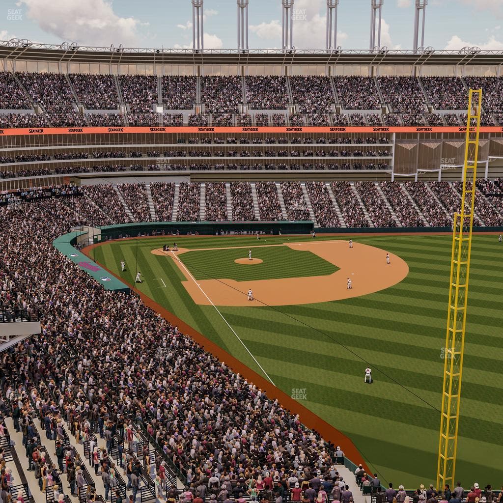 Progressive Field - Section 419 Seat View