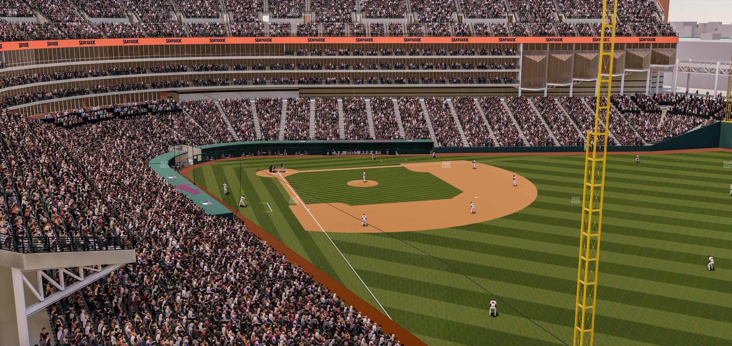 Progressive Field - Section 419 Seat View