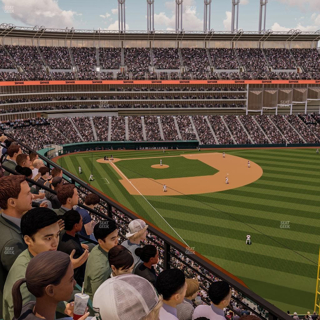Progressive Field - Section 420 Seat View