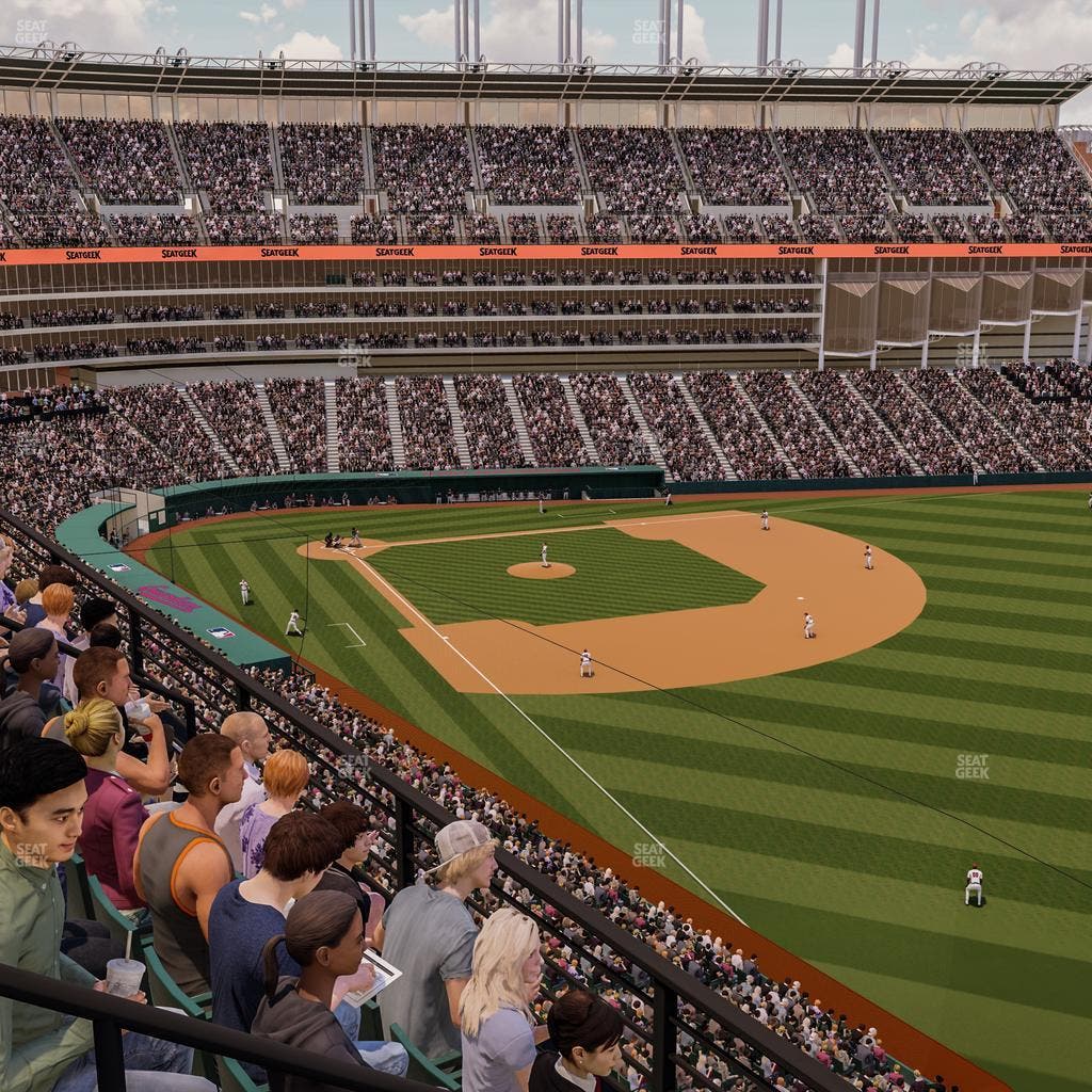 Progressive Field - Section 422 Seat View