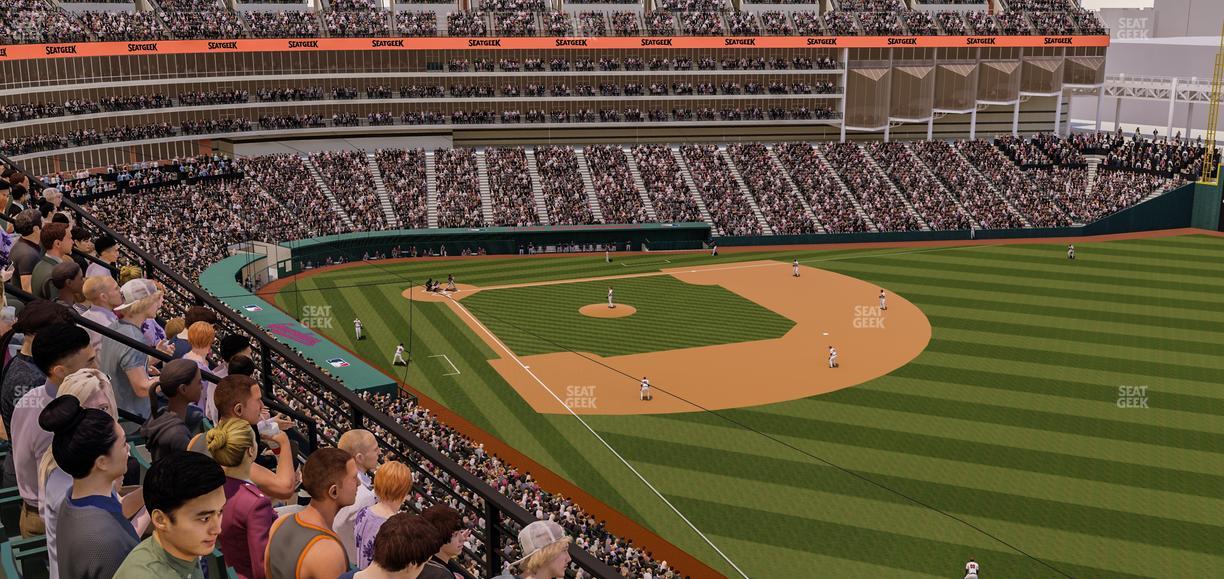 Progressive Field - Section 422 Seat View