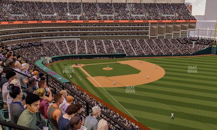 Progressive Field - Section 422 Seat View