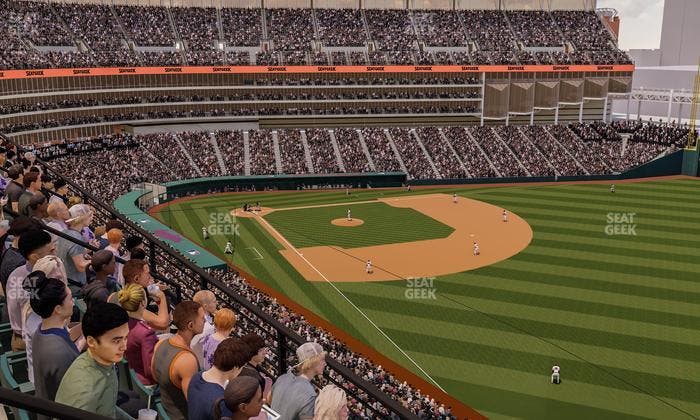 Progressive Field - Section 422 Seat View