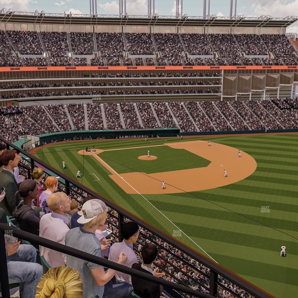 Progressive Field - Section 423 Seat View