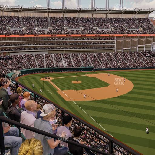 Progressive Field - Section 423 Seat View