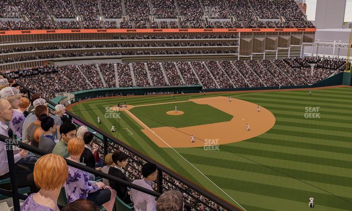 Progressive Field - Section 424 Seat View