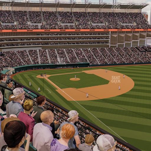 Progressive Field - Section 425 Seat View