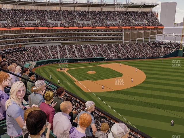 Progressive Field - Section 425 Seat View