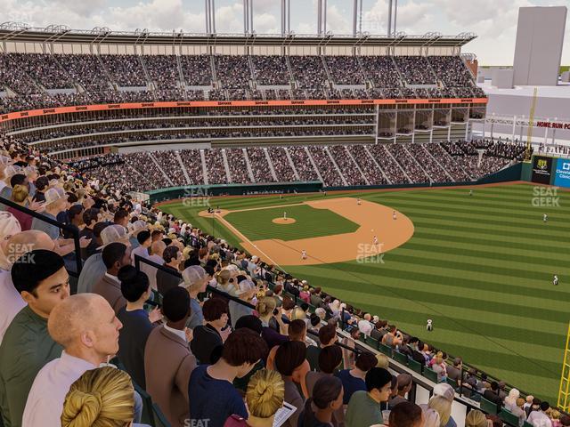 Progressive Field - Section 428 Seat View