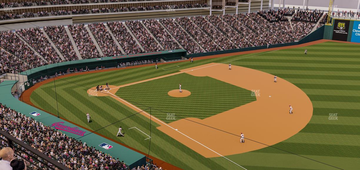 Progressive Field - Section 430 Seat View