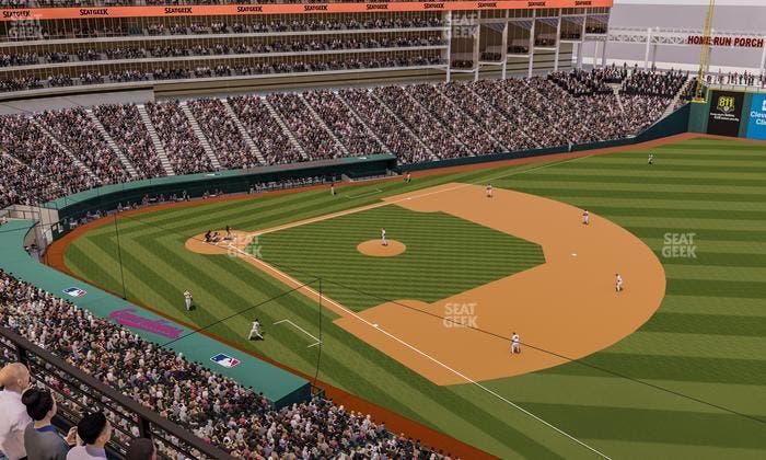 Progressive Field - Section 430 Seat View