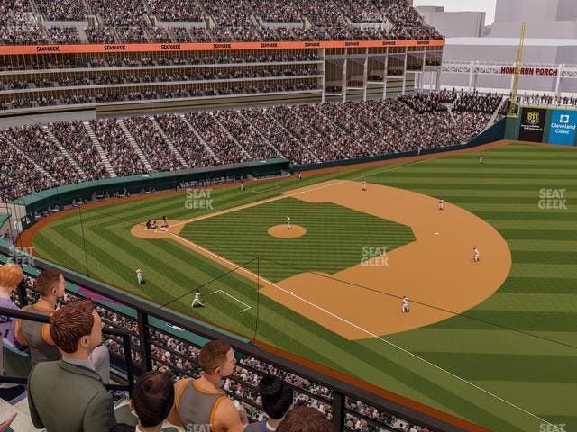 Progressive Field - Section 431 Seat View