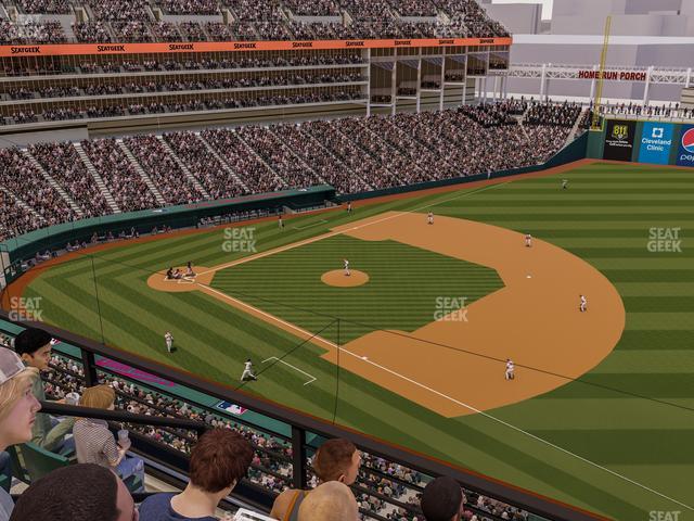 Progressive Field - Section 432 Seat View