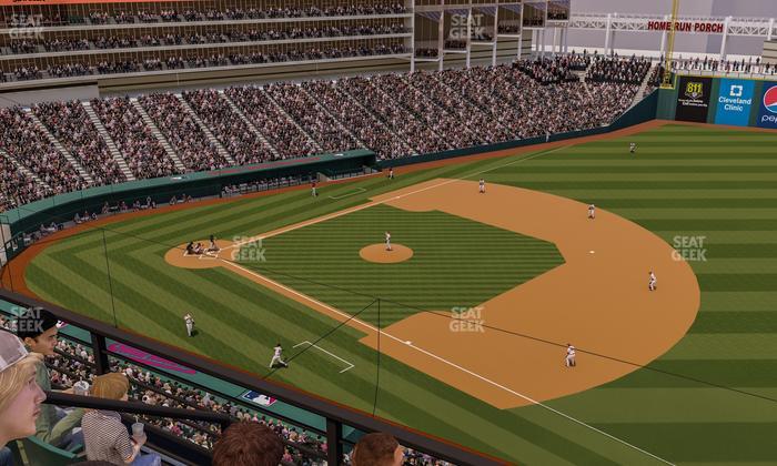 Progressive Field - Section 432 Seat View