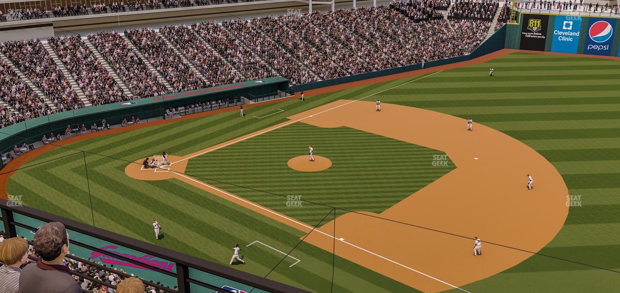 Progressive Field - Section 434 Seat View